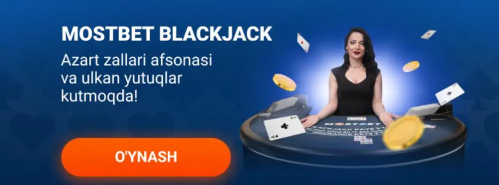 mostbet blackjack